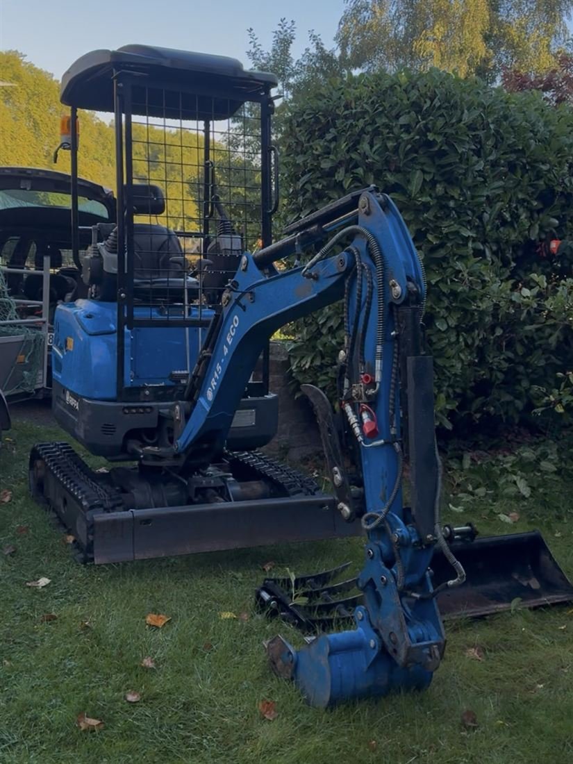 Arbeiten mit dem Minibagger